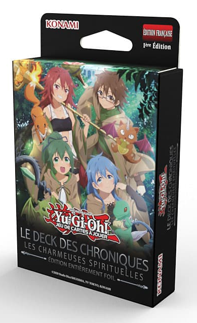 Yu-Gi-Oh! JCC - Deck de Structure LE DECK DES CHRONIQUES : Les Charmeuses Spirituelles - Édition entièrement Foil - FR 
