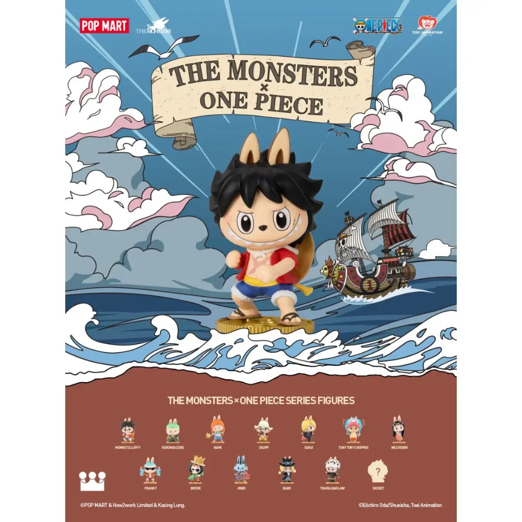 THE MONSTERS - Labubu - One Piece