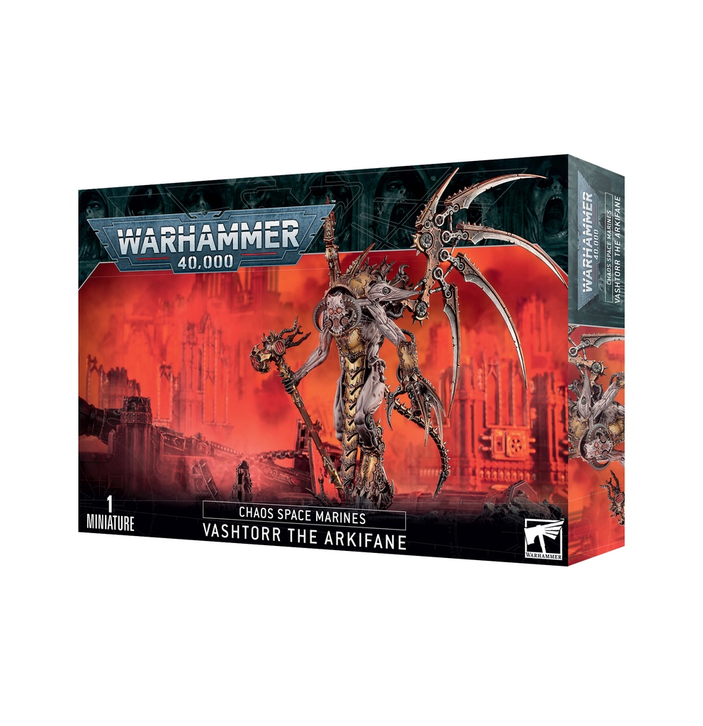 40K - Chaos - Chaos Space Marines - VASHTORR L'ARKIFANE 