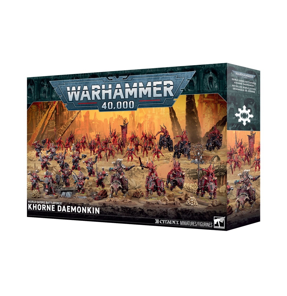 40K - Chaos - World Eater:  Bataillon World Eaters - Démoniaux de Khorne