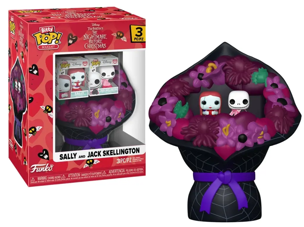 TNBC VALENTINES - Jack & Sally - Bitty Pop Bouquet