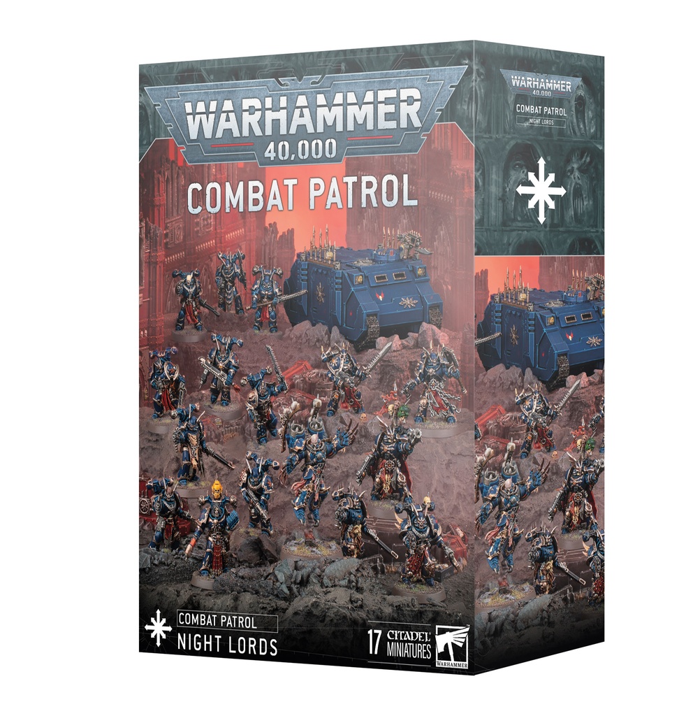 40K -  Chaos Space Marines - PATROUILLE: NIGHT LORDS 