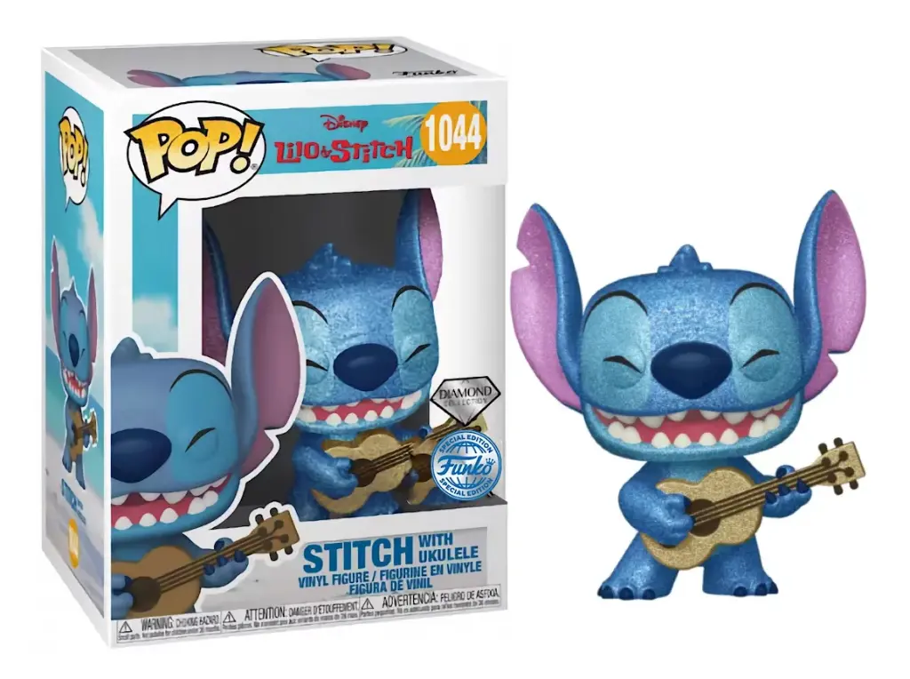 Funko POP 1044 Stitch with Ukulele Diamond SE