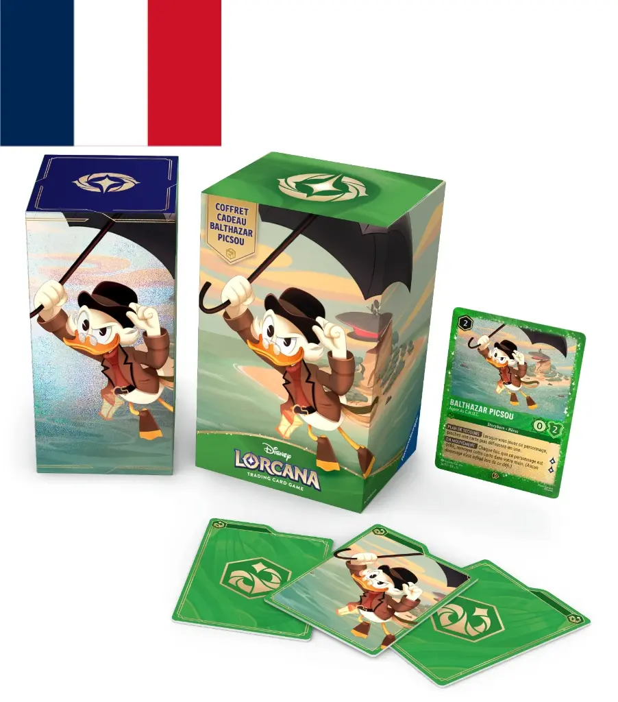 DISNEY - Lorcana - Trading Cards Coffret Cadeau Picsou - FR