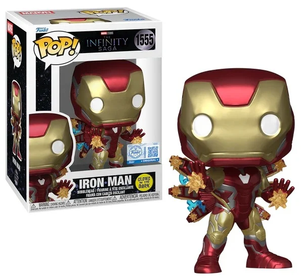 Funko POP 1555 Iron Man GITD