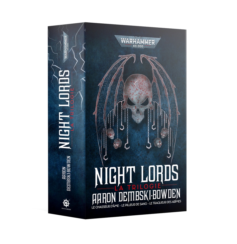 Black Library - Warhammer 40K  - NIGHT LORDS: LA TRILOGIE (FRANCAIS) 