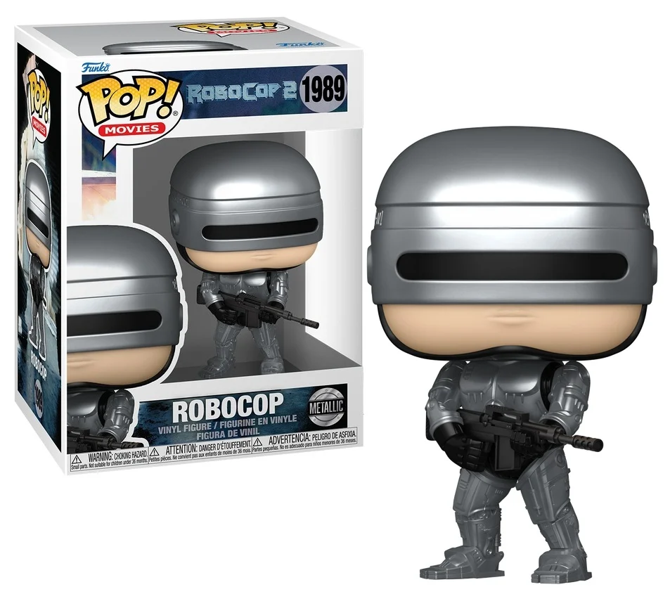 Funko POP 1989 Robocop (Métallique)