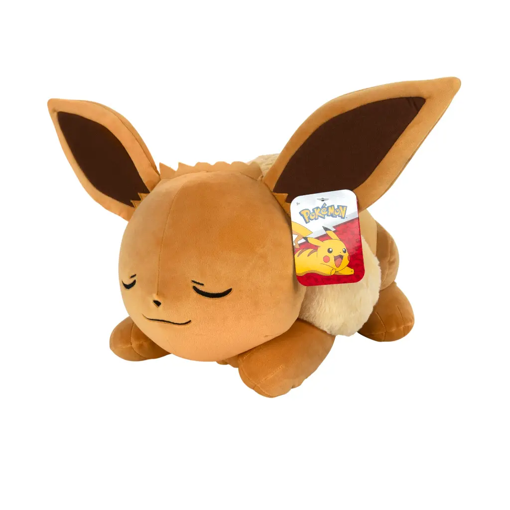 POKEMON - Evoli Sleeping - Peluche 46cm 