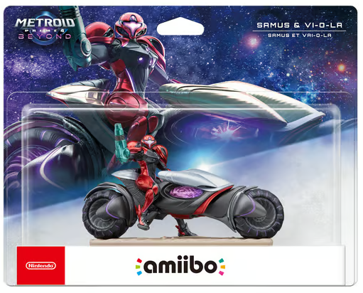 Amiibo Samus et Vai-O-La - Metroid Prime 4: Beyond Collection 