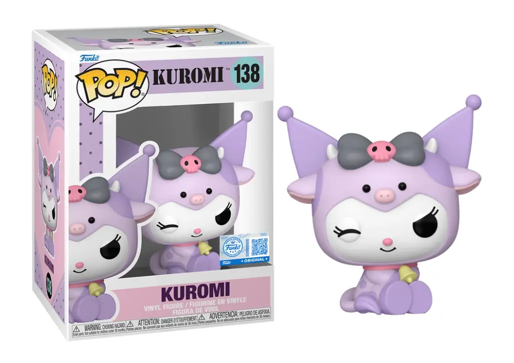 Funko POP 138 Kuromi en cosplay de vache
