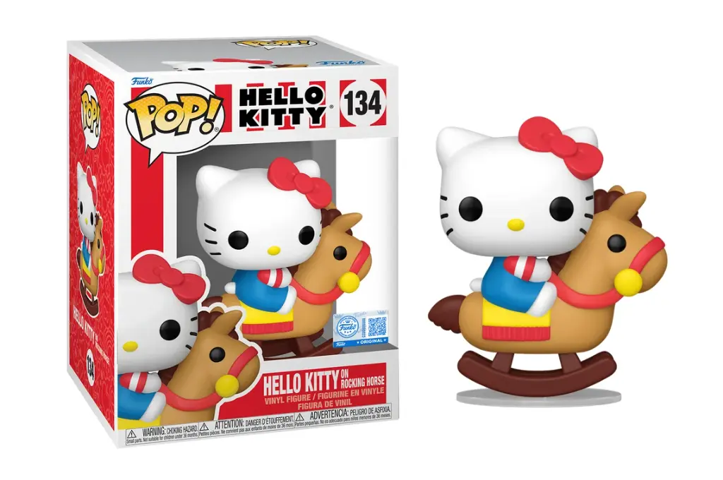 Funko POP 134 Hello Kitty on Rocking Horse