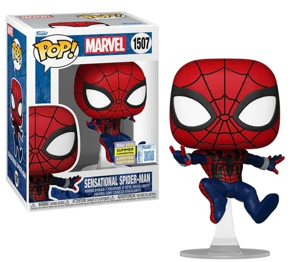 Funko POP 1507 Sensational Spider-Man "Summer Convention"