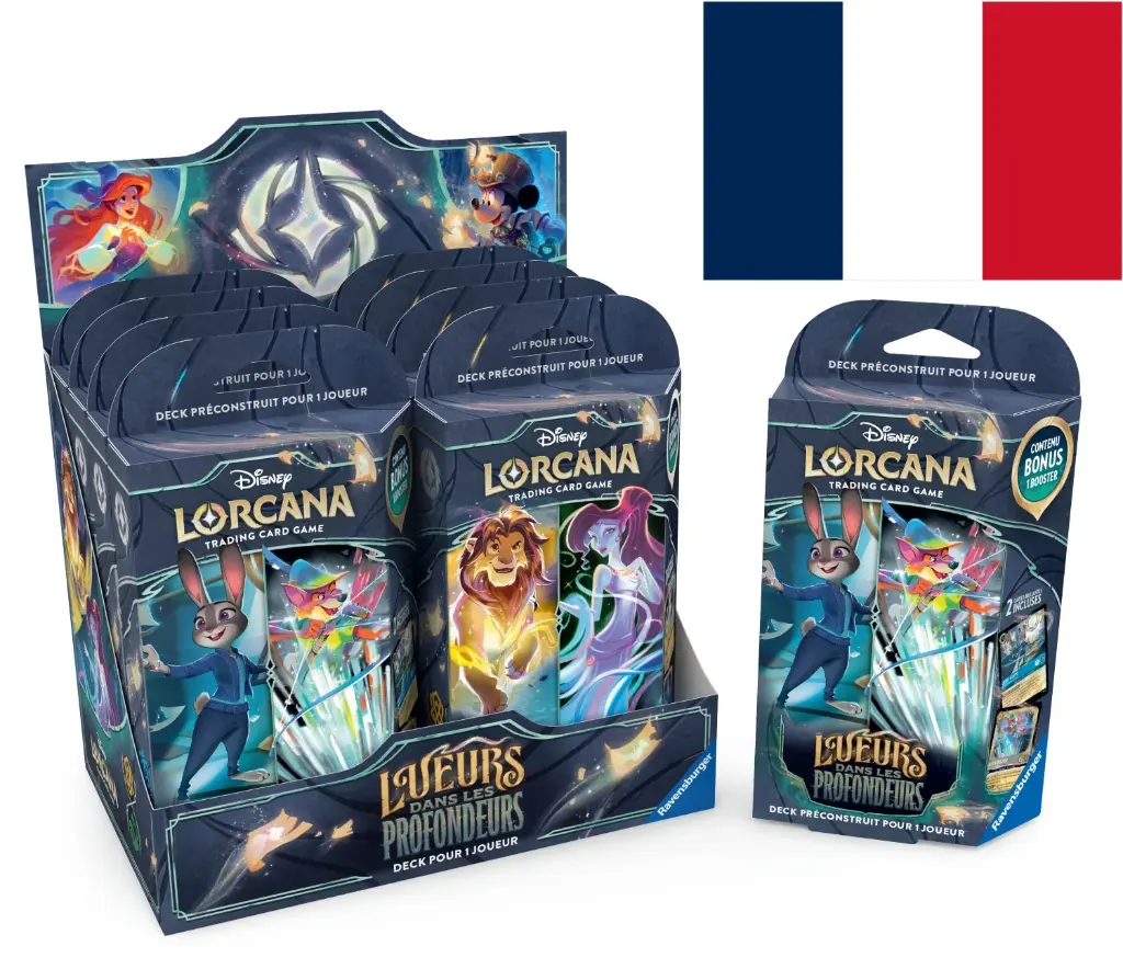 DISNEY - Lorcana - Trading Cards Boite Starters Chapitre 10 - FR