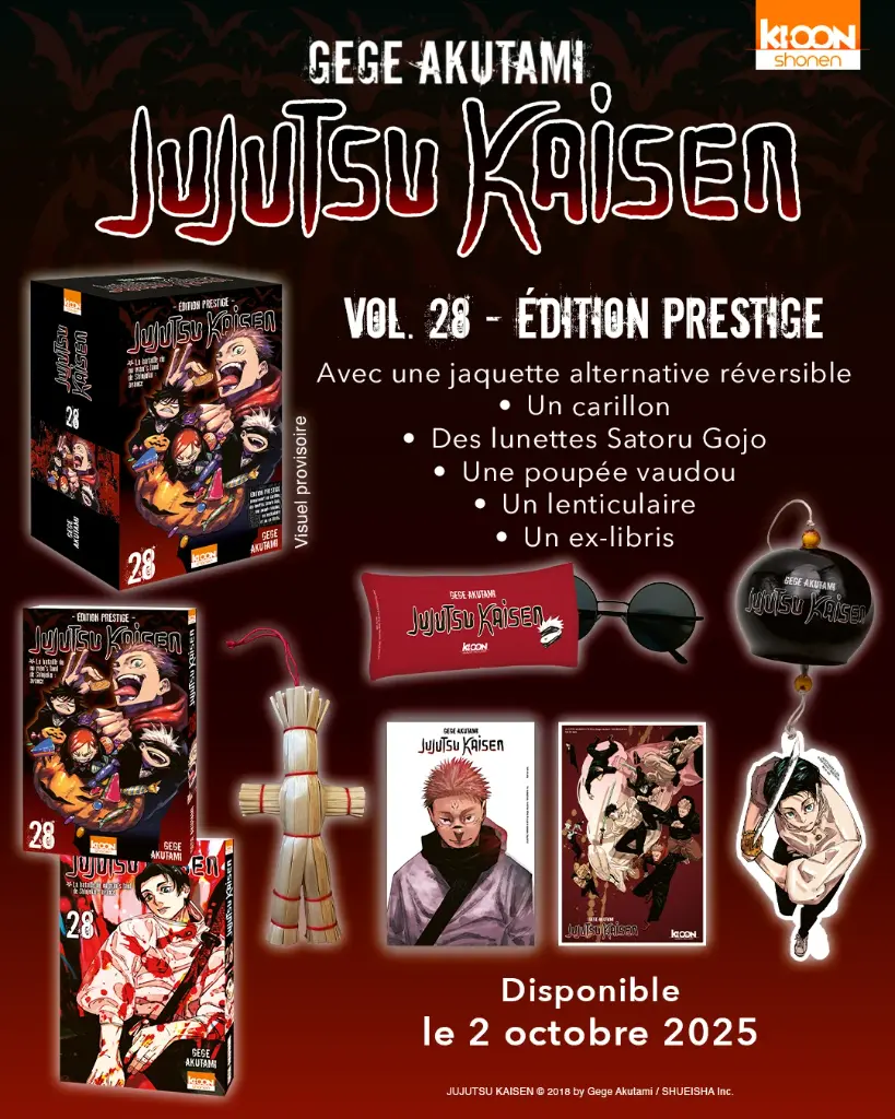 JUJUTSU KAISEN - Tome 28 - EDITION PRESTIGE