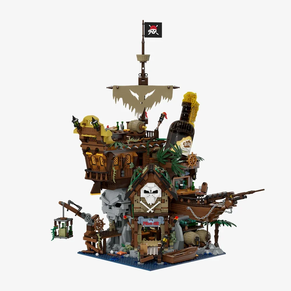 PANTASY - Le pub des pirates - Bloc de Construction 2814 pcs
