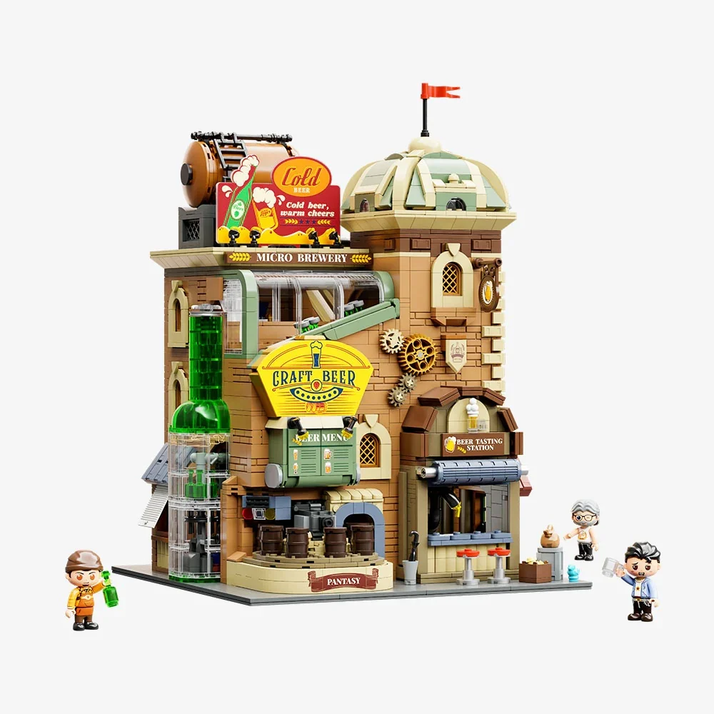PANTASY - Brasserie Artisanale - Bloc de Construction 3252 pcs