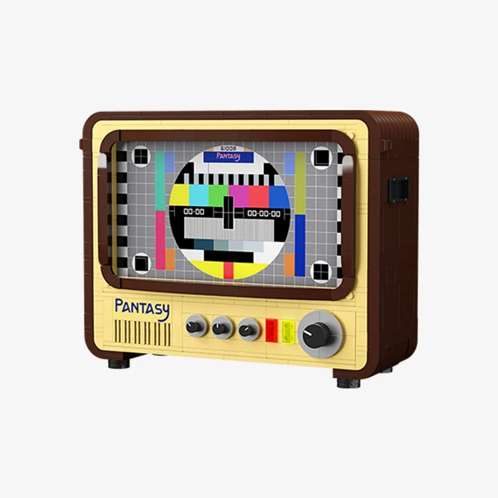 PANTASY - Télévision Vintage - Bloc de Construction