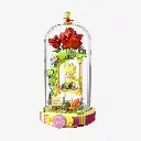 LE PETIT PRINCE - Série Eternité-Balançoire Rose -Bloc de Construction 