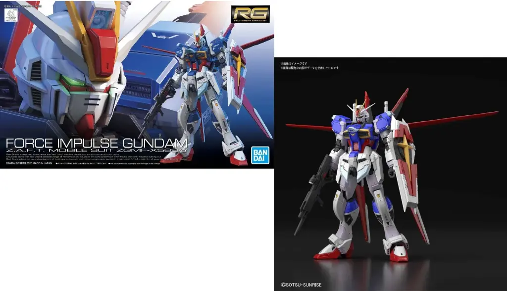 GUNDAM - RG 1/144 Force Impusle Gundam ZGMF-X56S - Model Kit