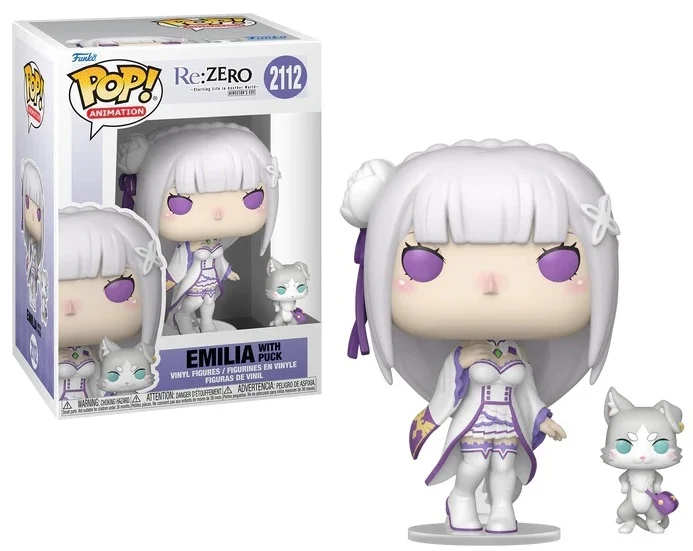 Funko POP 2112 Emilia avec Puck