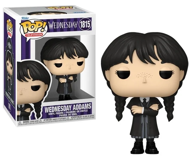 Funko POP 1815 Mercredi Addams (Veste noir)