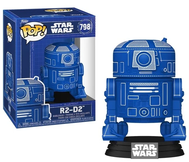 Funko POP 798 R2-D2 (Blueprint)