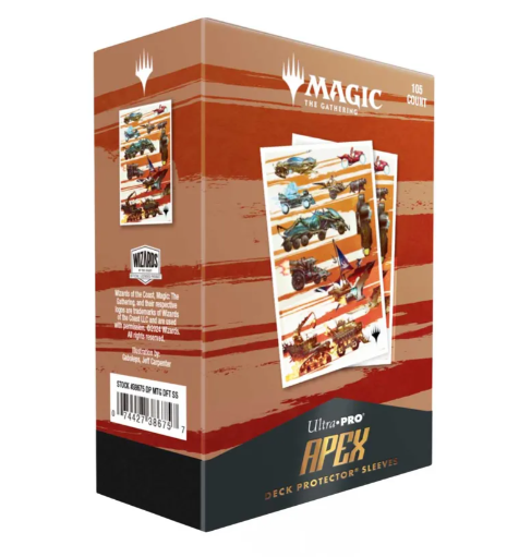 Ultra Pro - Magic: The Gathering - Aetherdrift - Sachet de 105 protèges cartes Apex Finish Line Bundle Key Art