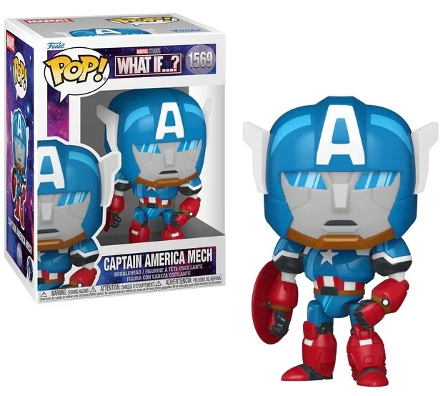 Funko POP 1569 Captain America Mech