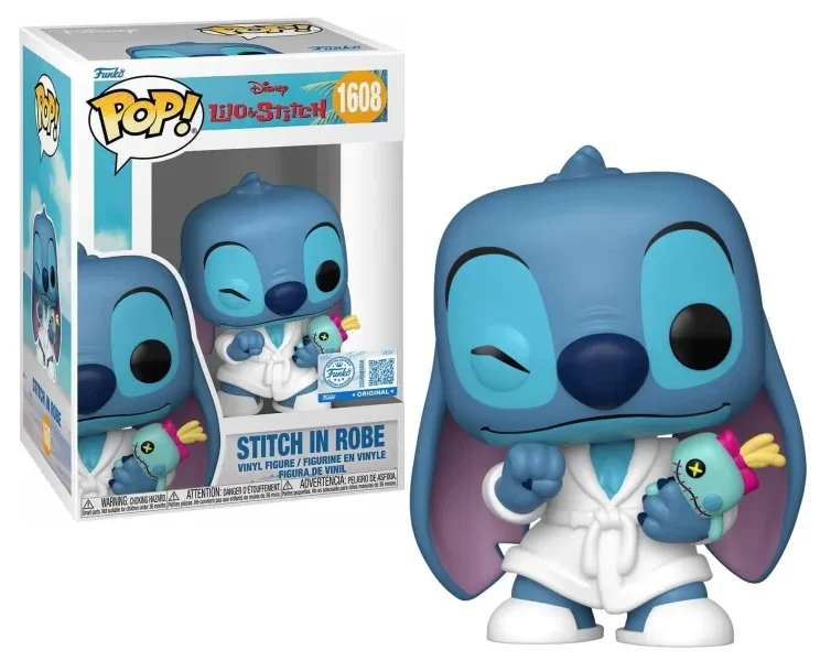 Funko POP 1608 Stitch en robe de chambre