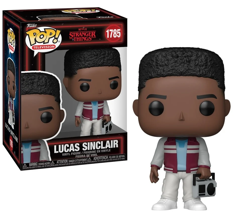 Funko POP 1785 Lucas Sinclair avec Boombox