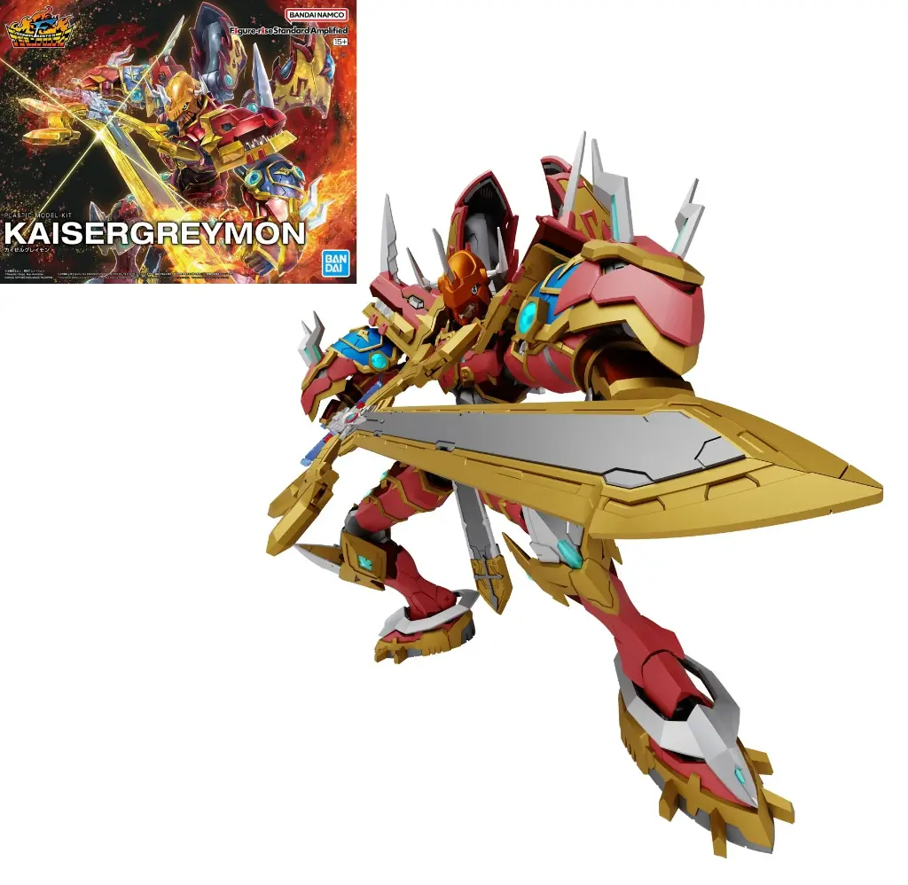 DIGIMON - Figure-rise Standard Amplified Kaisergreymon - Model Kit