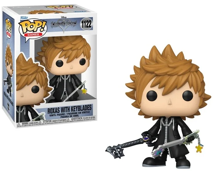 Funko POP 1122 Roxas avec Keyblades