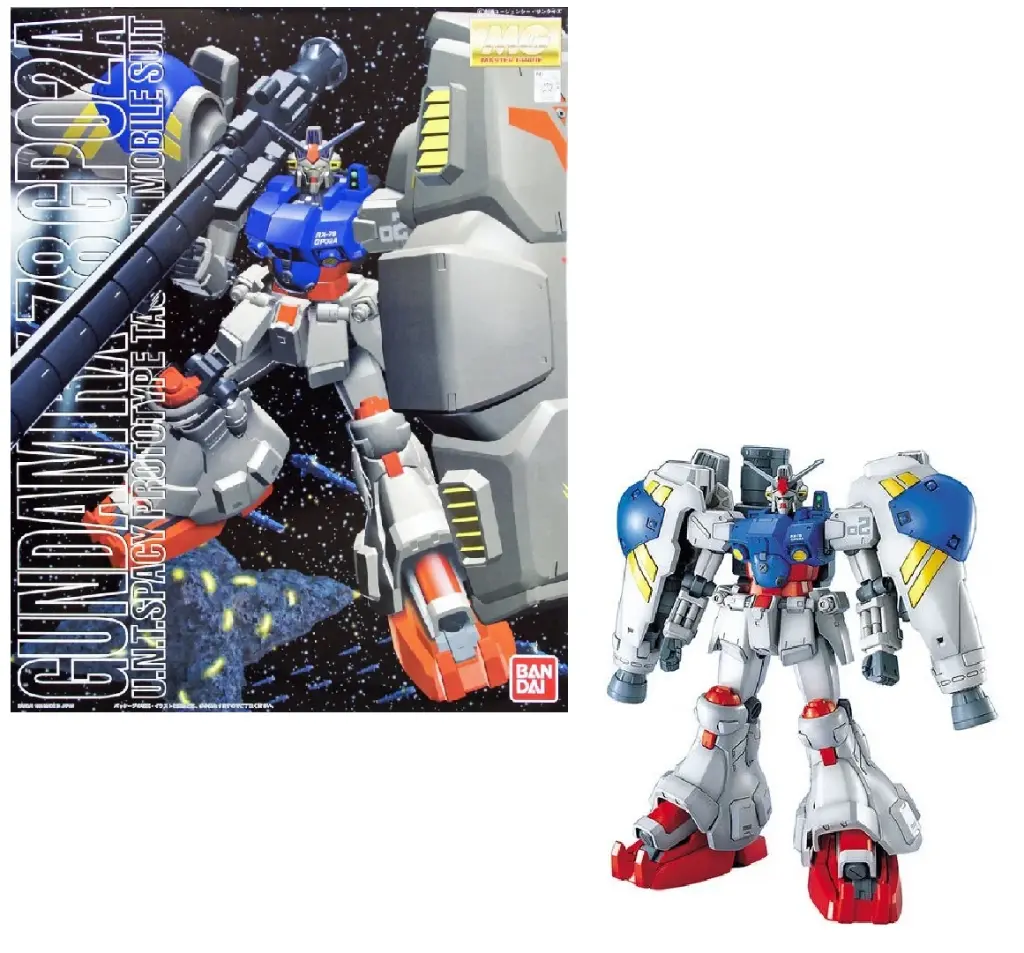 GUNDAM - Model Kit - MG 1/100 - Gundam GP-02A - 18CM 