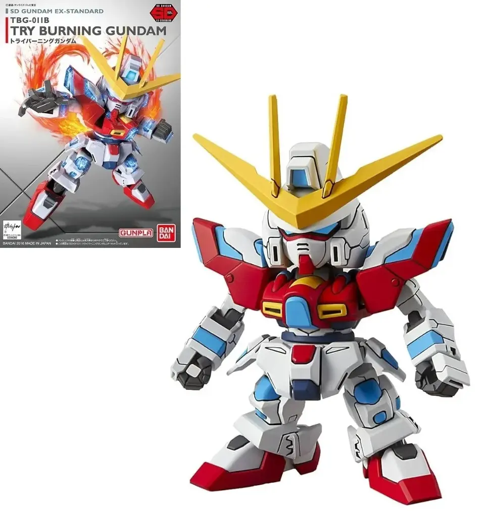 GUNDAM - SD Gundam Ex-Standard Try Burning - Model Kit 