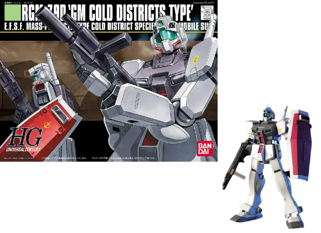 GUNDAM - HGUC 1/144 RGM-79D Cold District Type - Model Kit