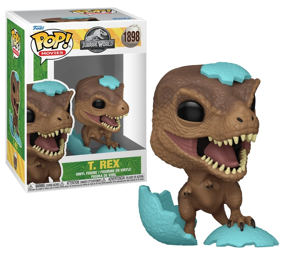 Funko POP 1898 T-Rex (Oeuf bleu)