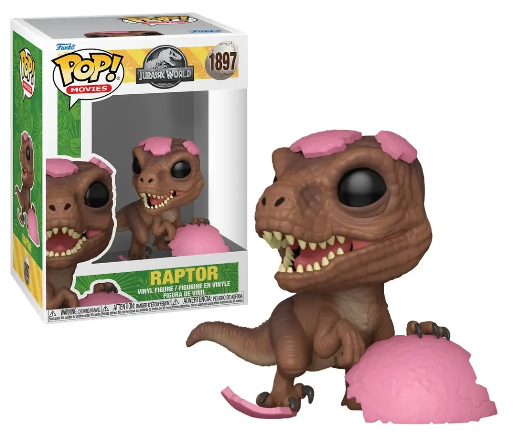Funko POP 1897 Raptor (Oeuf rose)