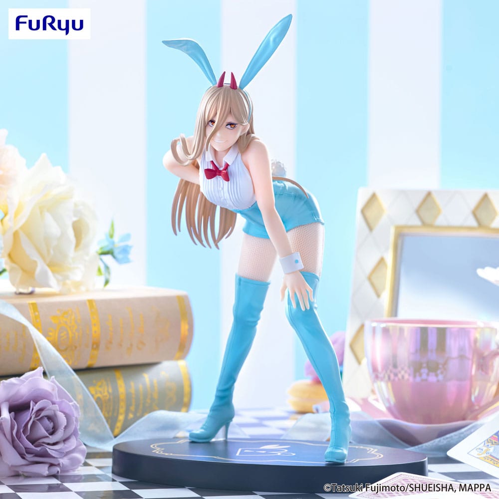 CHAINSAW MAN - BiCute Bunnies Power Light Blue - Statuette 25cm 