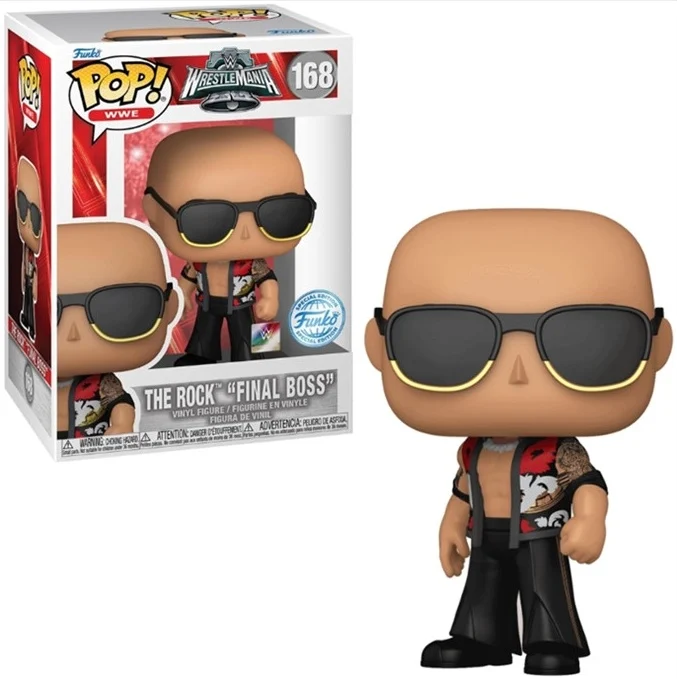 Funko POP 168 Final Boss The Rock SE