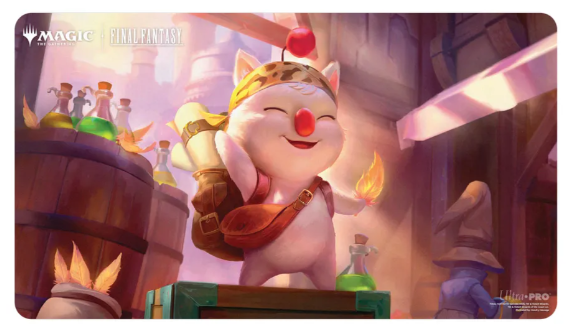 Ultra Pro - Magic: The Gathering - Universes Beyond: Final Fantasy - Tapis de jeu Stiltzkin, Moogle Merchant