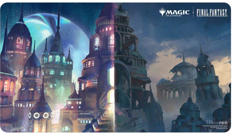 Ultra Pro - Magic the Gathering - Tapis de Jeu - Final Fantasy PLAYMAT - Zanarkand, ancienne métropole 