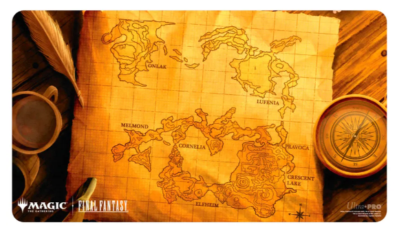 Ultra Pro - Magic: The Gathering - Universes Beyond: Final Fantasy - Tapis de jeu World Map