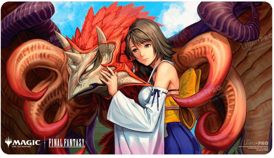 Ultra Pro - Magic the Gathering - Tapis de Jeu - Final Fantasy PLAYMAT - Yuna, espoir de Spira 