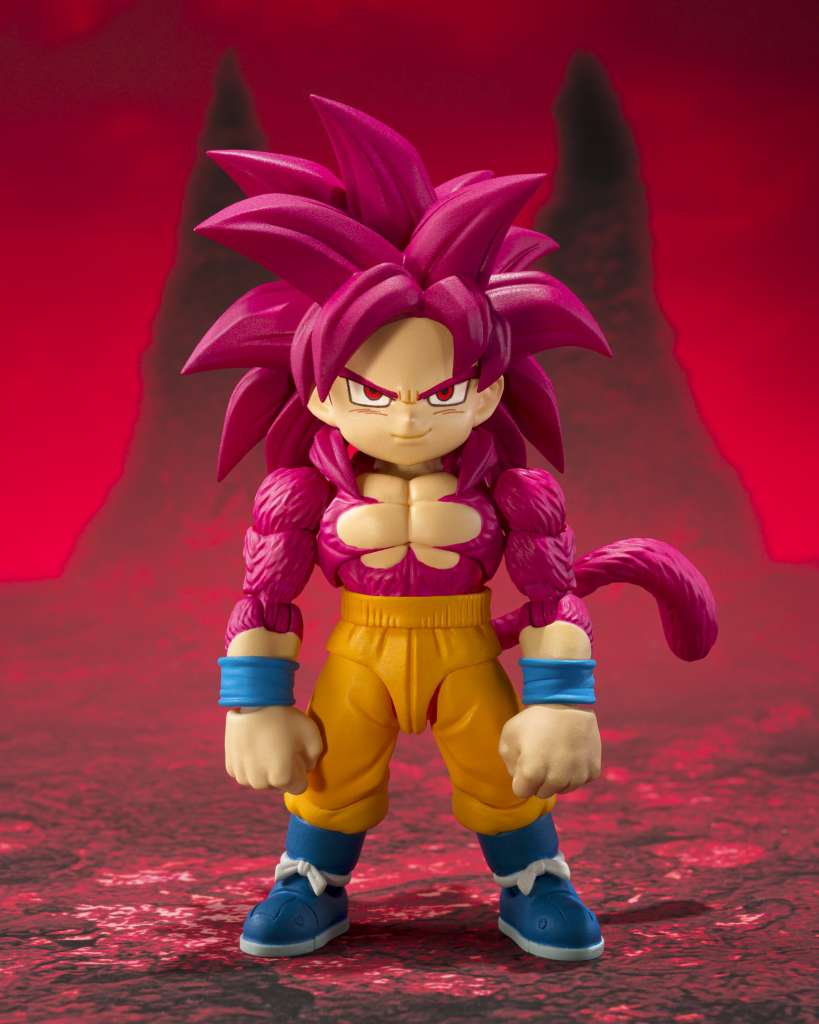 DRAGON BALL DAIMA - Son Goku Super Saiyan 4 - Fig. S.H. Figuarts 8cm