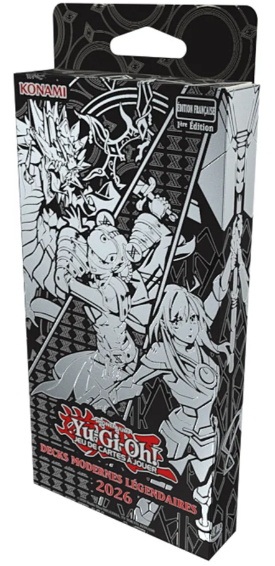 Yu-Gi-Oh! JCC - Decks Modernes Légendaires 2026 (Blister cartonné) - FR 