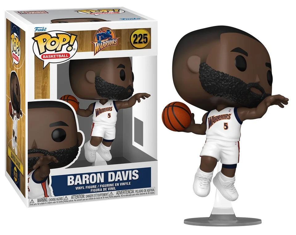 Funko POP 225 Baron Davis (Warriors)
