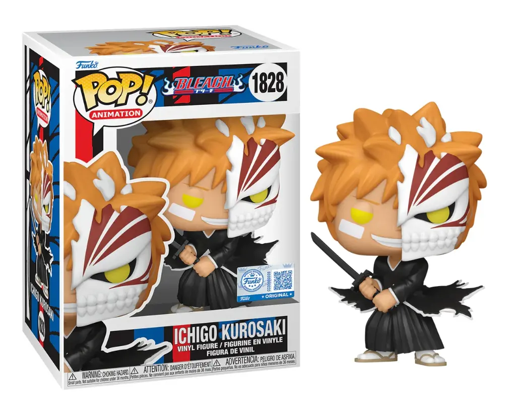 Funko POP 1828 Ichigo avec Demi Masque