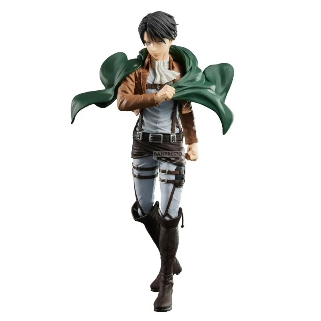 L'ATTAQUE DES TITANS - Levi - Figurine Grandista 27cm