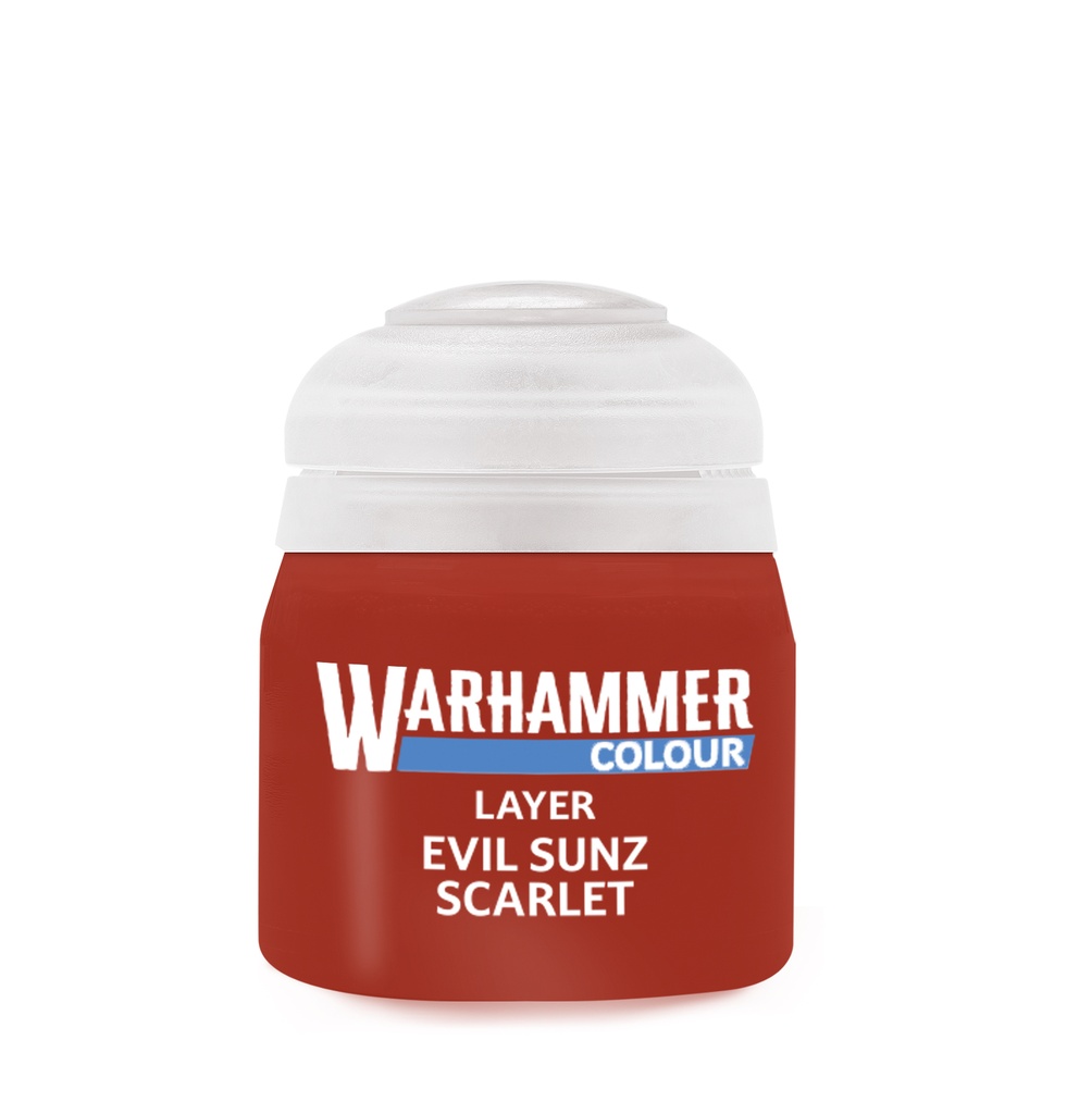 Paint - WH Colour - LAYER: EVIL SUNZ SCARLET 12ML 