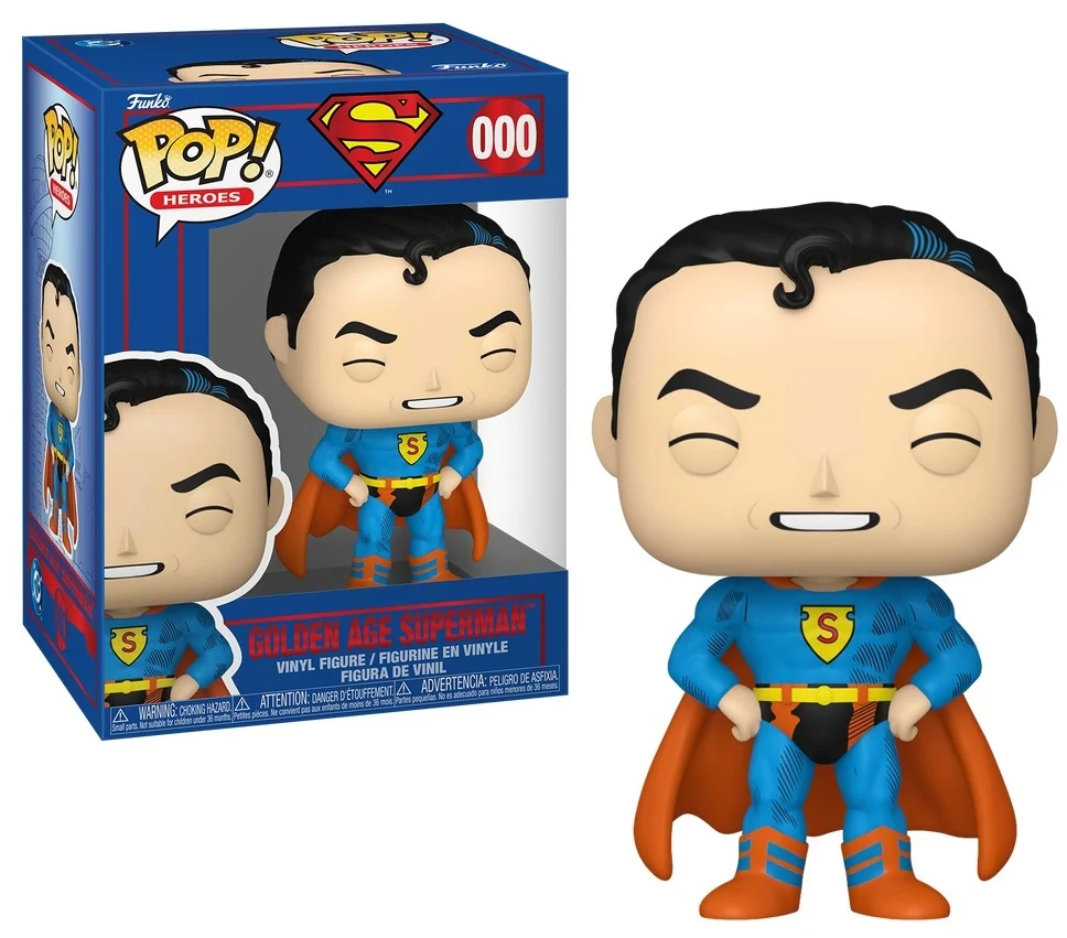 Funko POP 000 Golden Age Superman